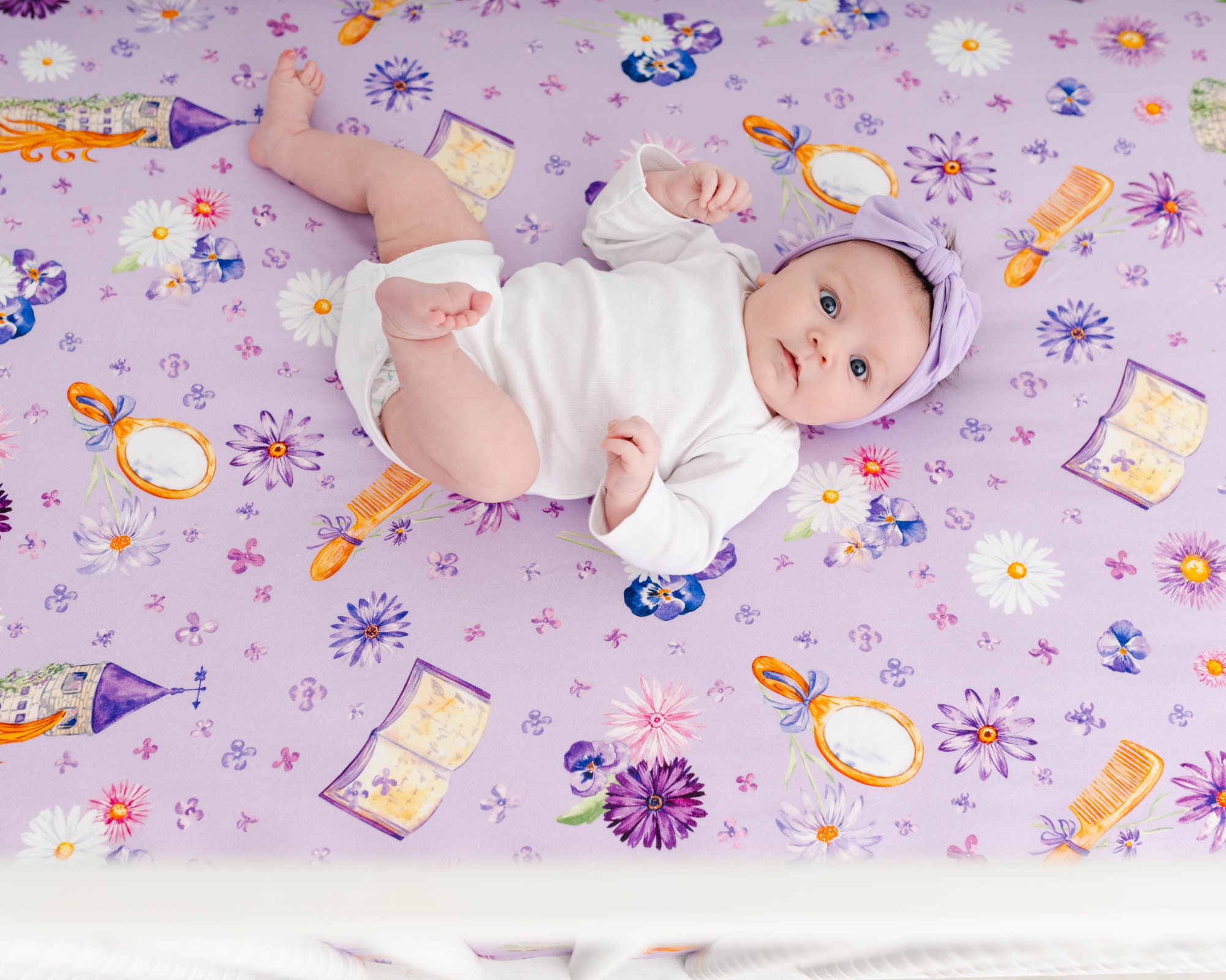 Rapunzel crib bedding set new arrivals
