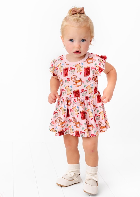 green emerald velvet dress Baby Girl Thanksgiving Dress – Soft Cotton Fall Outfit main image 1