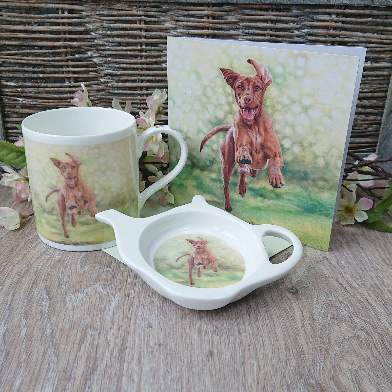 Hungarian Wire Haired Vizsla Gift Dog Tea Bag Tidy From the Etsy UK