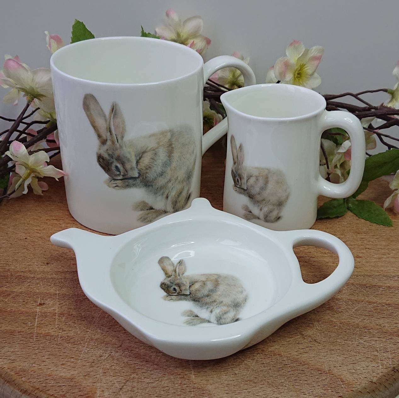 Mini 1/4 Pint Rabbit Jug Rabbit Gift Posy Vase Etsy UK