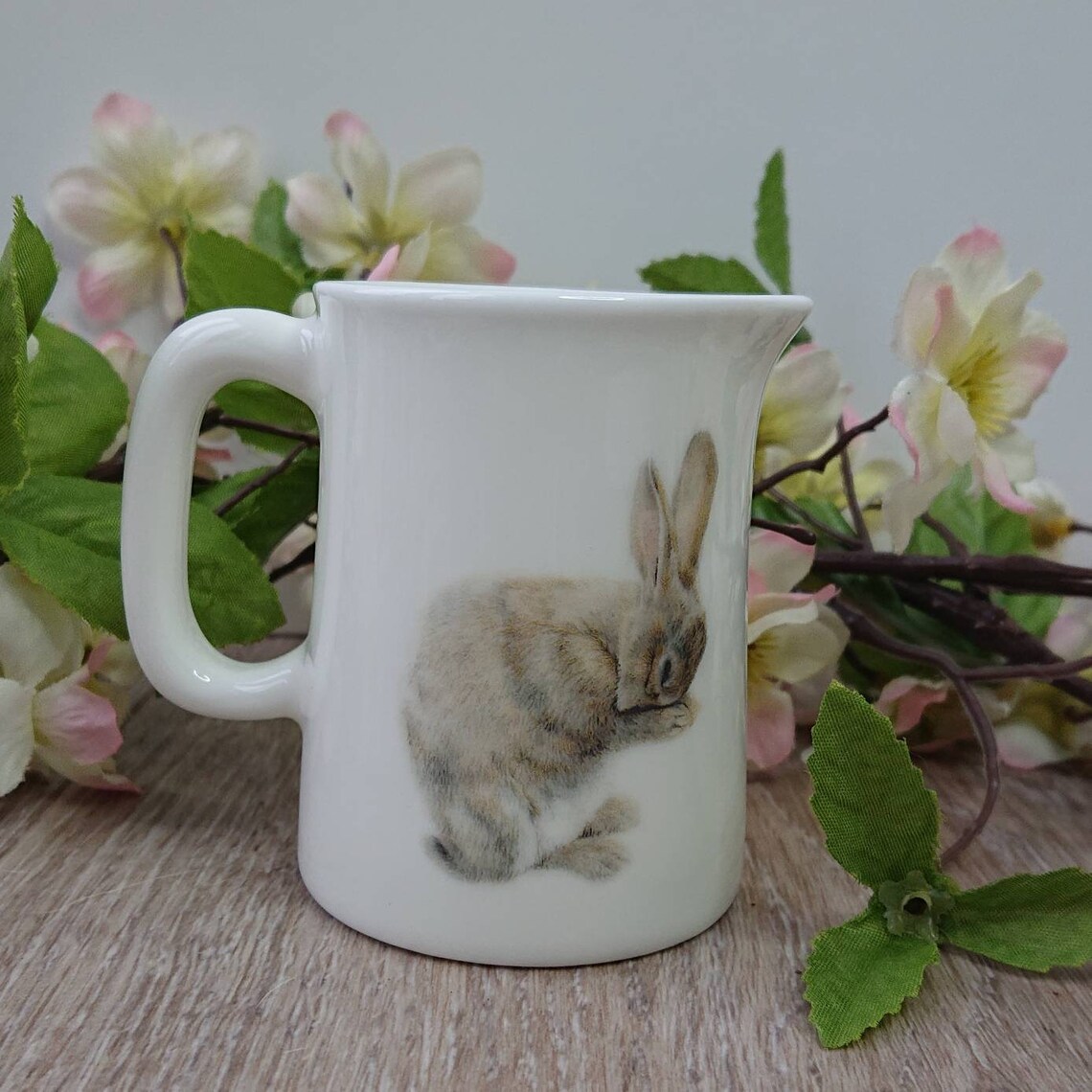 Mini 1/4 Pint Rabbit Jug Rabbit Gift Posy Vase Etsy UK