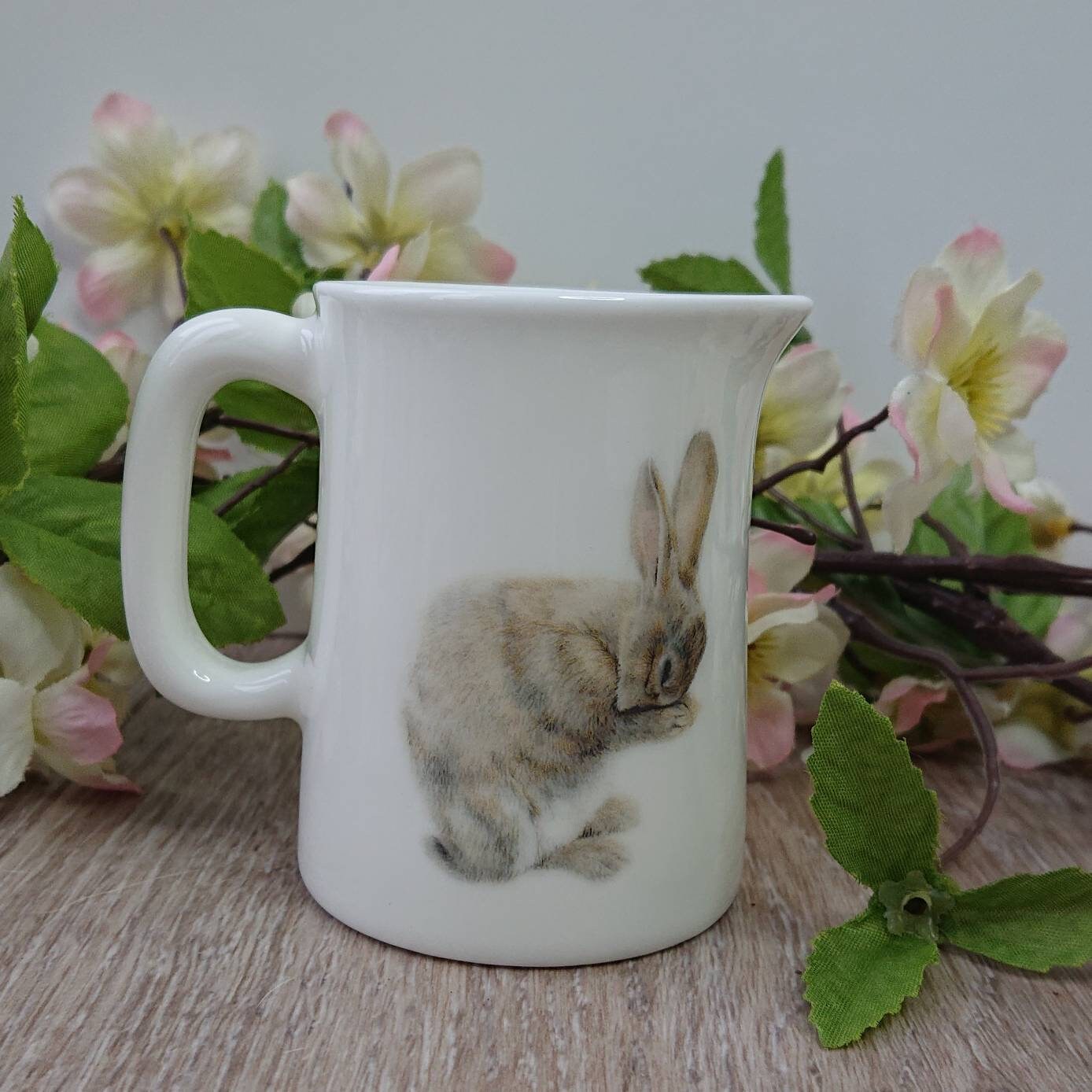 Mini 1/4 Pint Rabbit Jug Rabbit Gift Posy Vase Etsy UK
