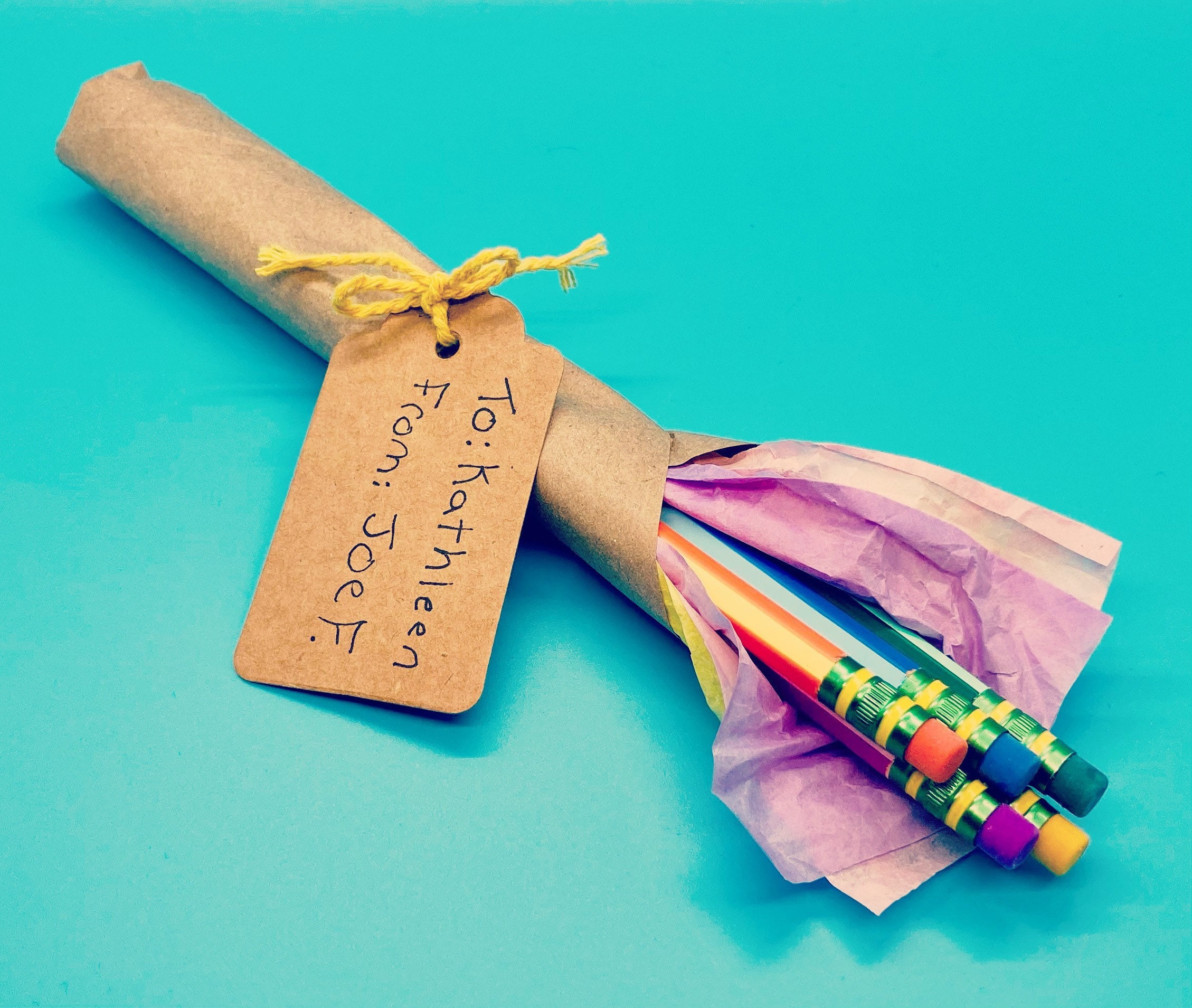Bouquet of freshly sharpened pencils | Etsy