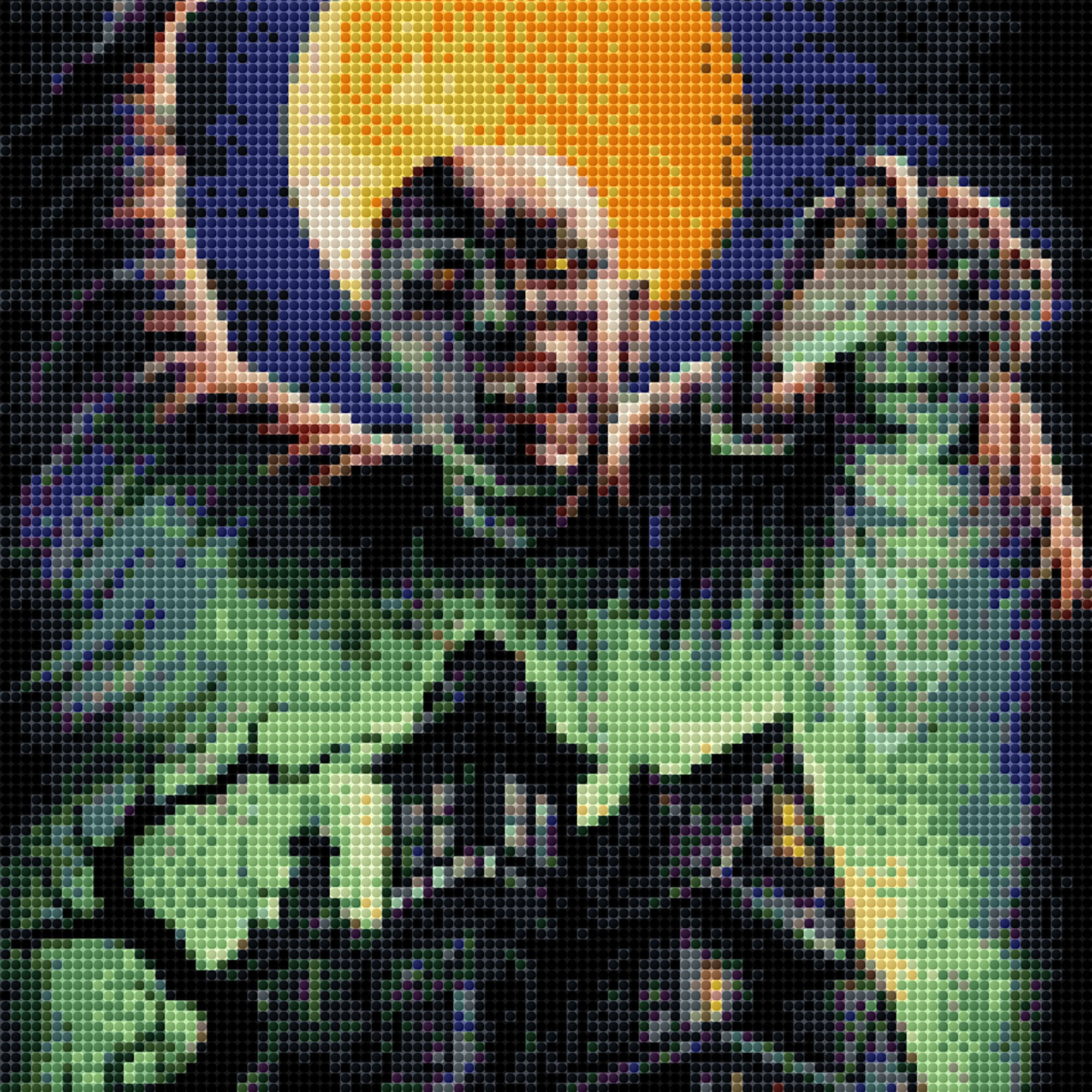 5D DIY Round Diamond Painting Horror Zombie Picture Full Drill Etsy