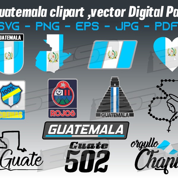 GUATEMALA VECTOR PACK svg eps pdf