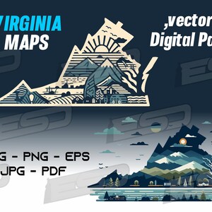 Fichiers VIRGINIA MAP DESING