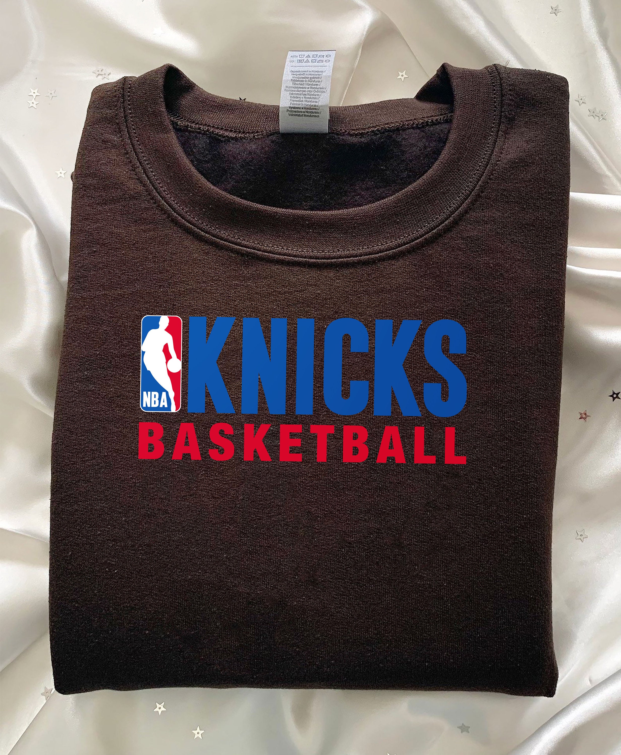 Knicks Basketball Sweatshirt Rachel Green Knicks Basketball Etsy