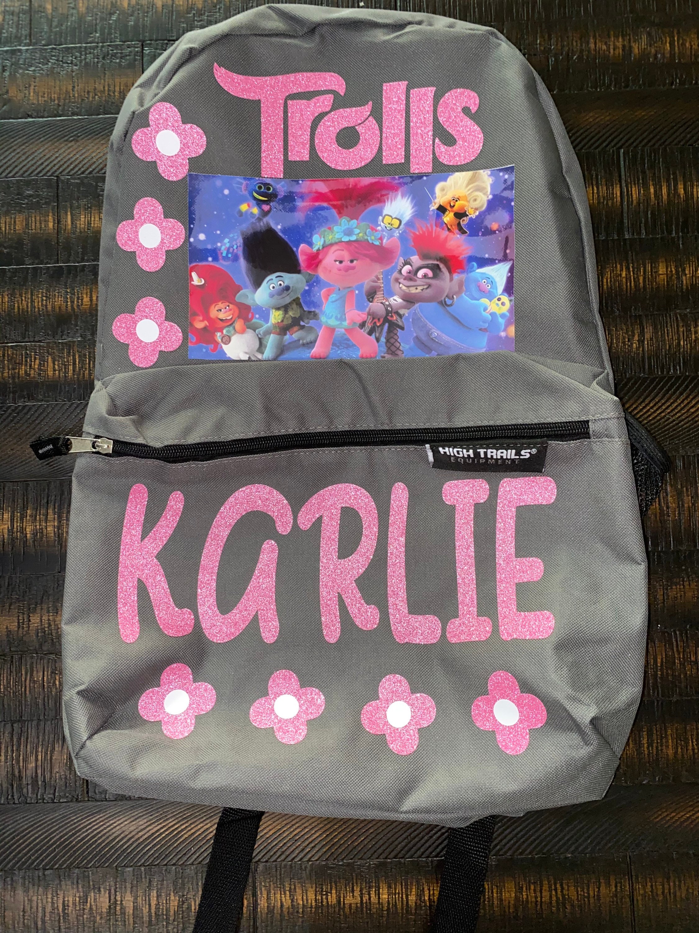 Trolls World Tour Poppy Girl School Backpack BookBAG Lunch Box SET Kids  Gift Toy