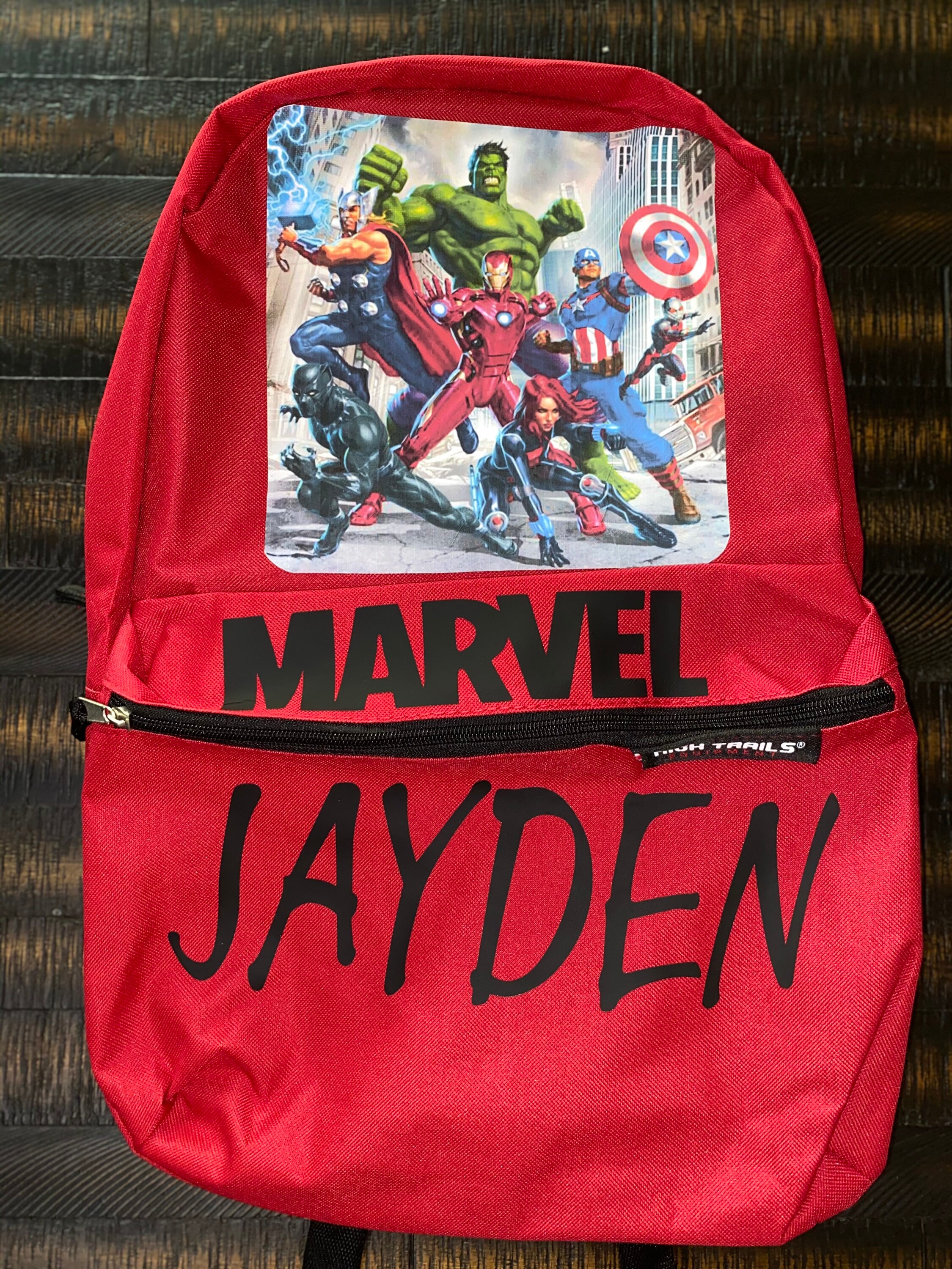 Marvel Backpack Marvel Etsy