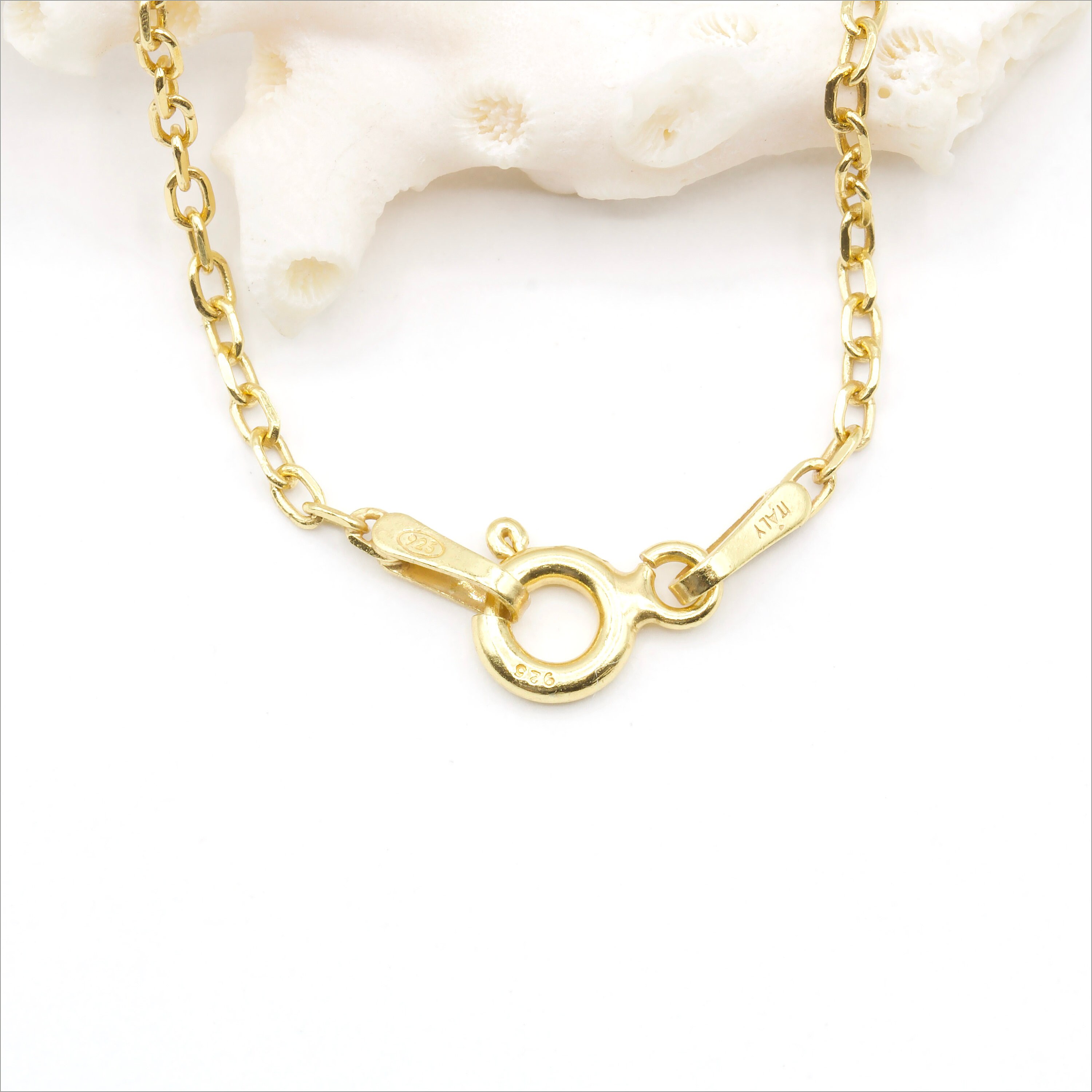 Gold plated silver chain Clearance