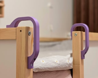 Ikea Kura sänghandtag - Set med 2 handtag | 3D-utskrivna Kura sängtillbehör