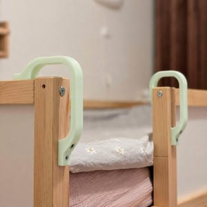 Ikea Kura sänghandtag - Set med 2 handtag som lyser i mörkret | Kura sängtillbehör