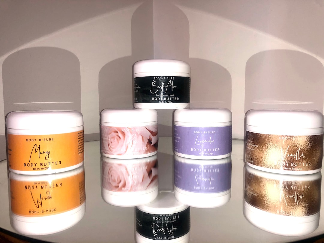 Handmade Essential Oil Body Butters Fab 5 Collection Etsy Sweden