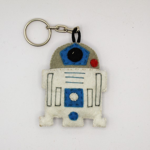 R2D2 Star Wars Felt Keychain - Etsy