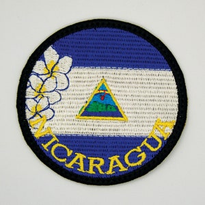 Sacuanjoche Flower Sew On Patch