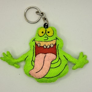 Slimer Ghostbusters Felt Keychain