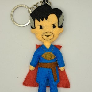 Dr. Strange Felt Keychain