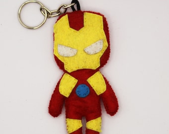 Iron Man Felt Keychain