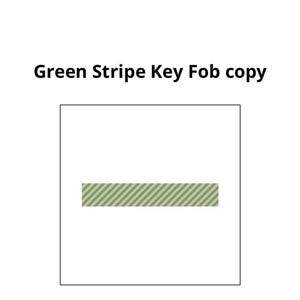 needlepoint Key Fob Pattern Green-Edition
