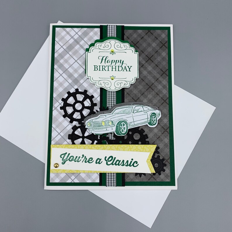 Birthday Card for Car Lover You're a Classic Happy Etsy