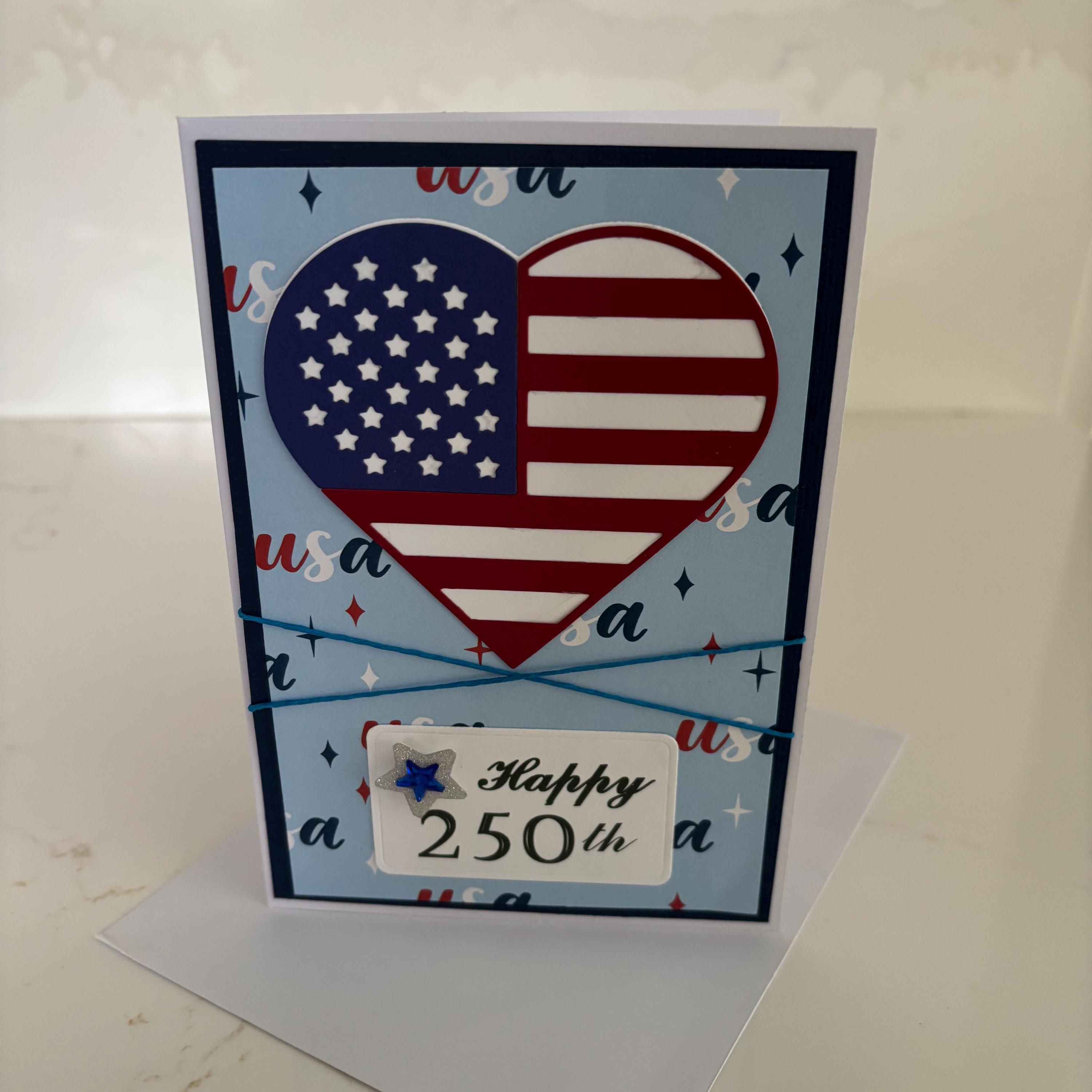 salute to america 250 limited edition cards Amazon.com: MEGLORT 250th Anniversary Greeting Card