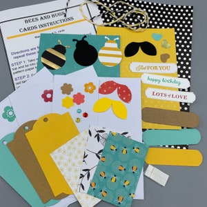 Bees & Bugs Card Making Kit: DIY Handmade Cards, Kids Project