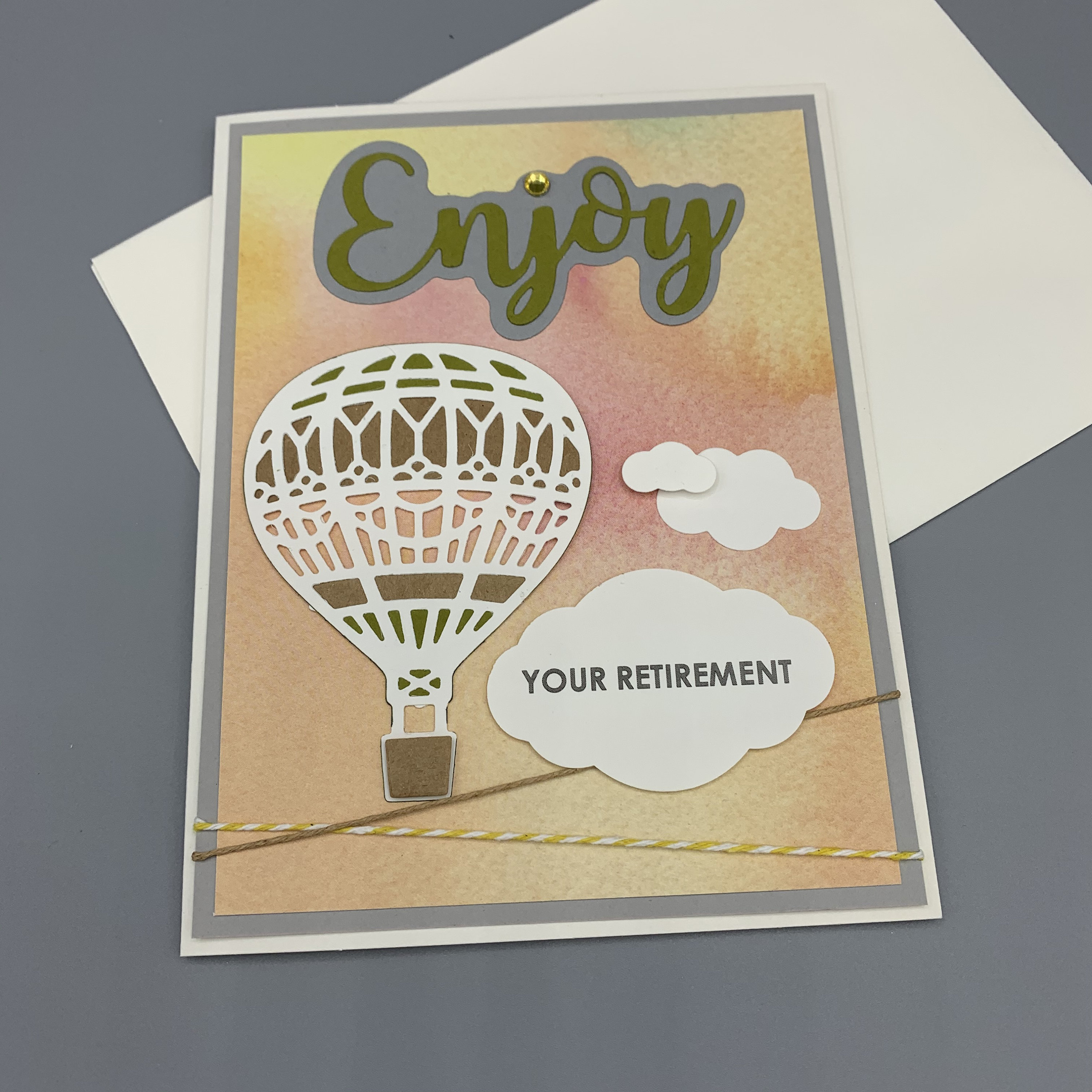 Retirement Card Handmade Greeting Card Enjoy Your Etsy