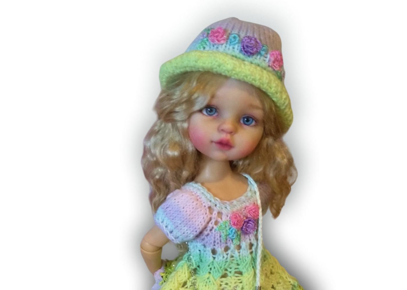 Clothes for Ruby Red Siblies Dress Hat and Pants for Doll 13 Inc, 30-33 ...