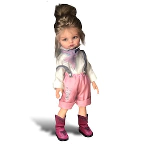 Paola Reina boots. For dolls 11-14 inch. Feet 5cm (1.98 inch). Little Darling Effner, Mini Maru, Paola Reina