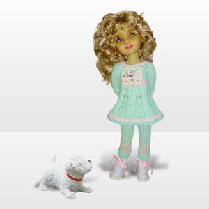 Ruby Red 15&quot; doll clothes.  Dress for doll 37 cm. Gotz Little Kids 15&quot; outfit