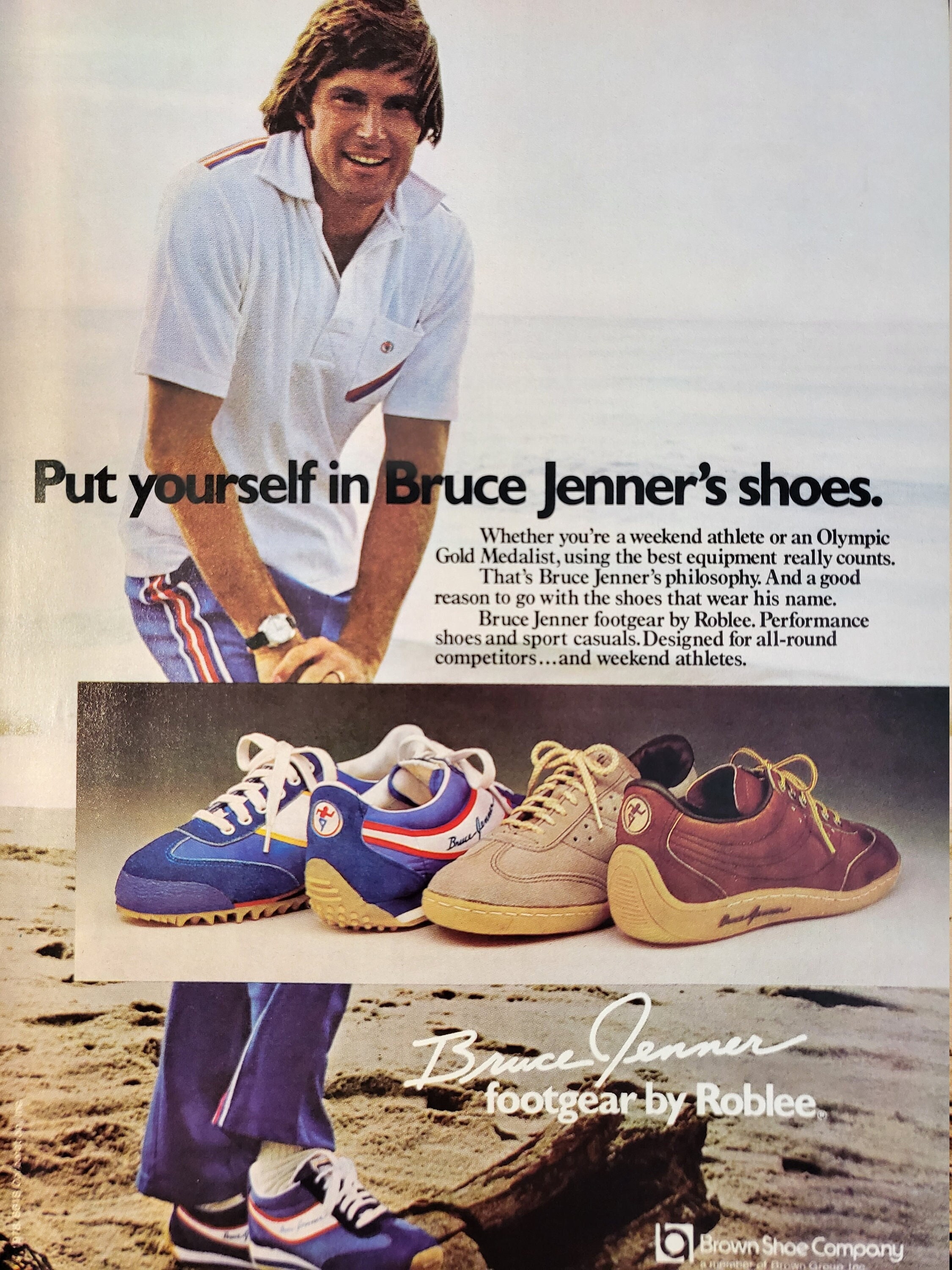 Bruce Jenner footgear Roblee Sneakers/trainers Etsy Finland