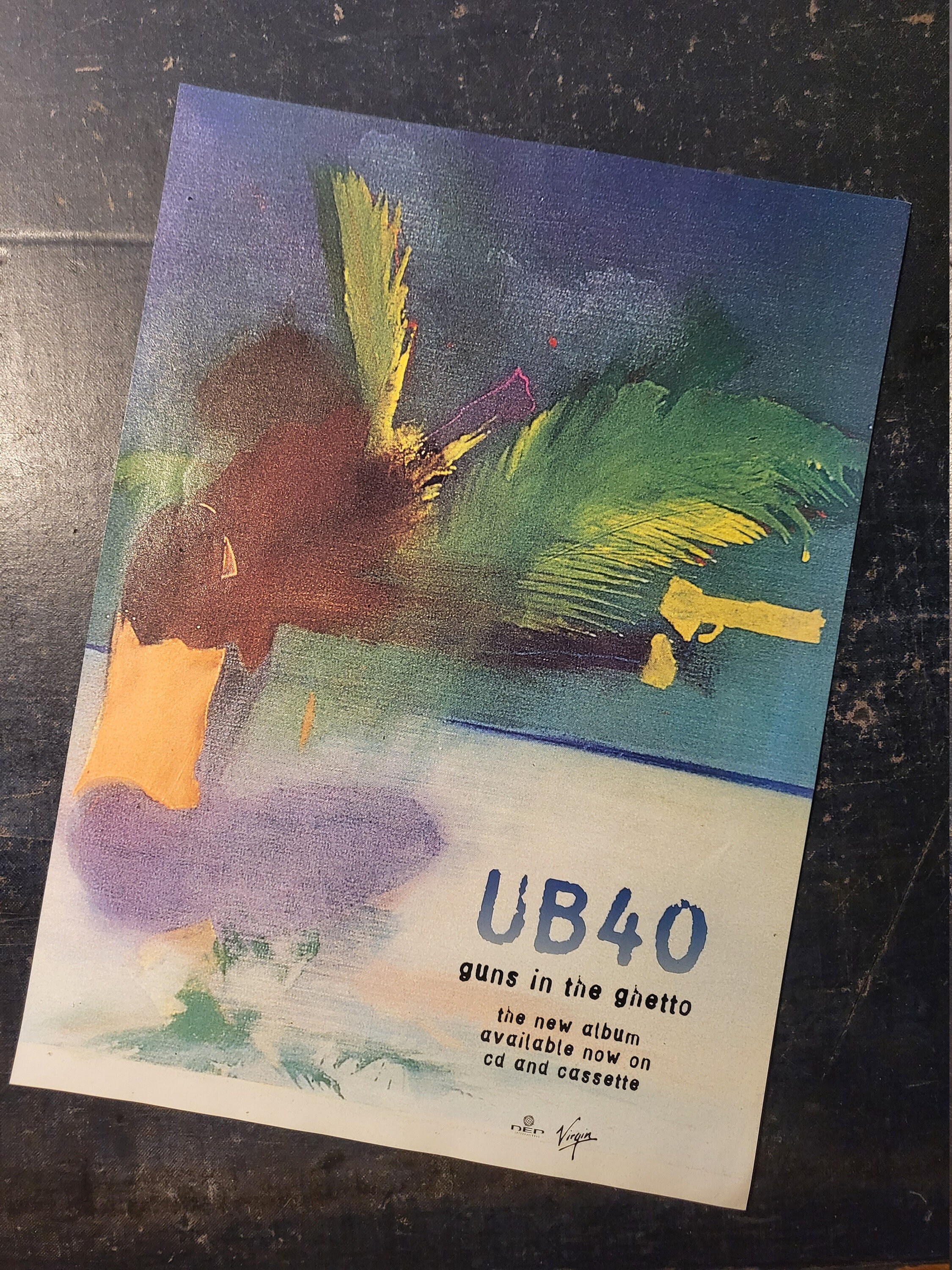 UB40 Guns in the Ghetto Vintage Album Magazine Print - Etsy