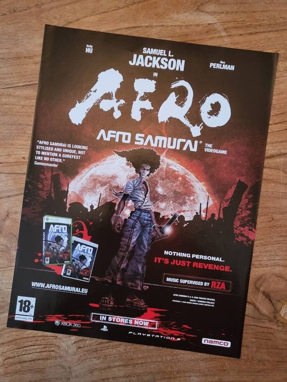 Poster Afro Samurai - Games - Uau Posters