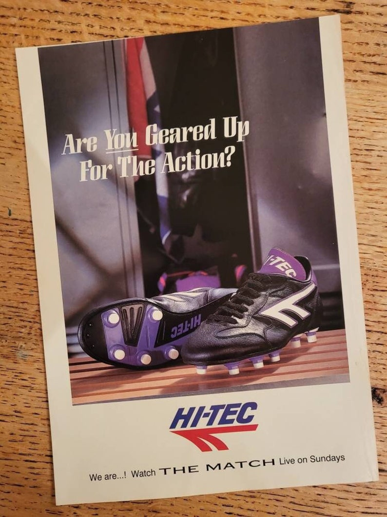 hi tec football boots 1990