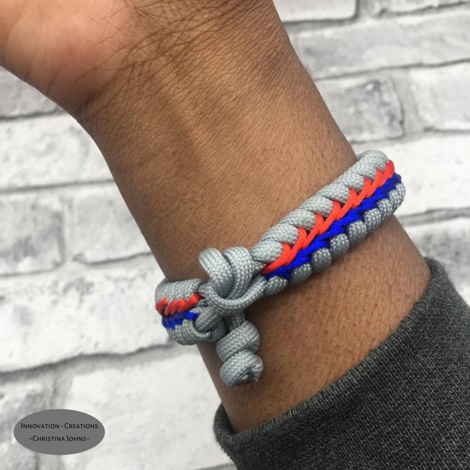Bracelet Bleu Blanc Rouge Bracelet tressé Usa Flag Bracelet Paracord Bleu Blanc Rouge | Etsy