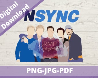 Download Nsync Svg Etsy
