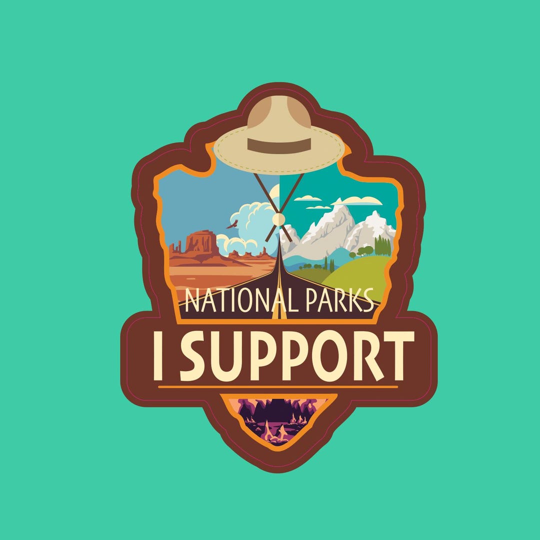 National Park Support Decal / 2.5