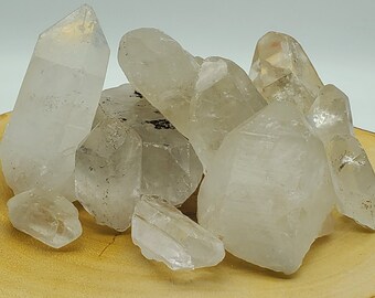 Large Natural Quartz Point|Raw Quartz Crystal|Natural Quartz for Reiki|Holistic Wellness