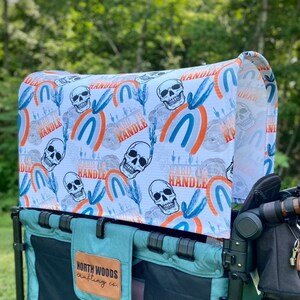 UPF50+ Hard to Handle Made-to-Order Full Canopy - Wonderfold, Rainbow Baby, Joymor, and Larktale Wagons