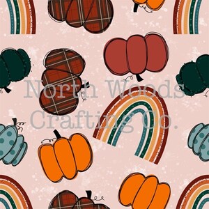 UPF50+ Pumpkin Rainbows Made-to-Order Full Canopy - Wonderfold, Rainbow Baby, Joymor, and Larktale Wagons