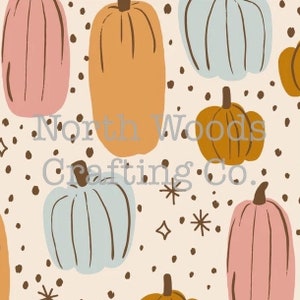 UPF50+ Pumpkins on Cream Made-to-Order Full Canopy - Wonderfold, Rainbow Baby, Joymor, and Larktale Wagons