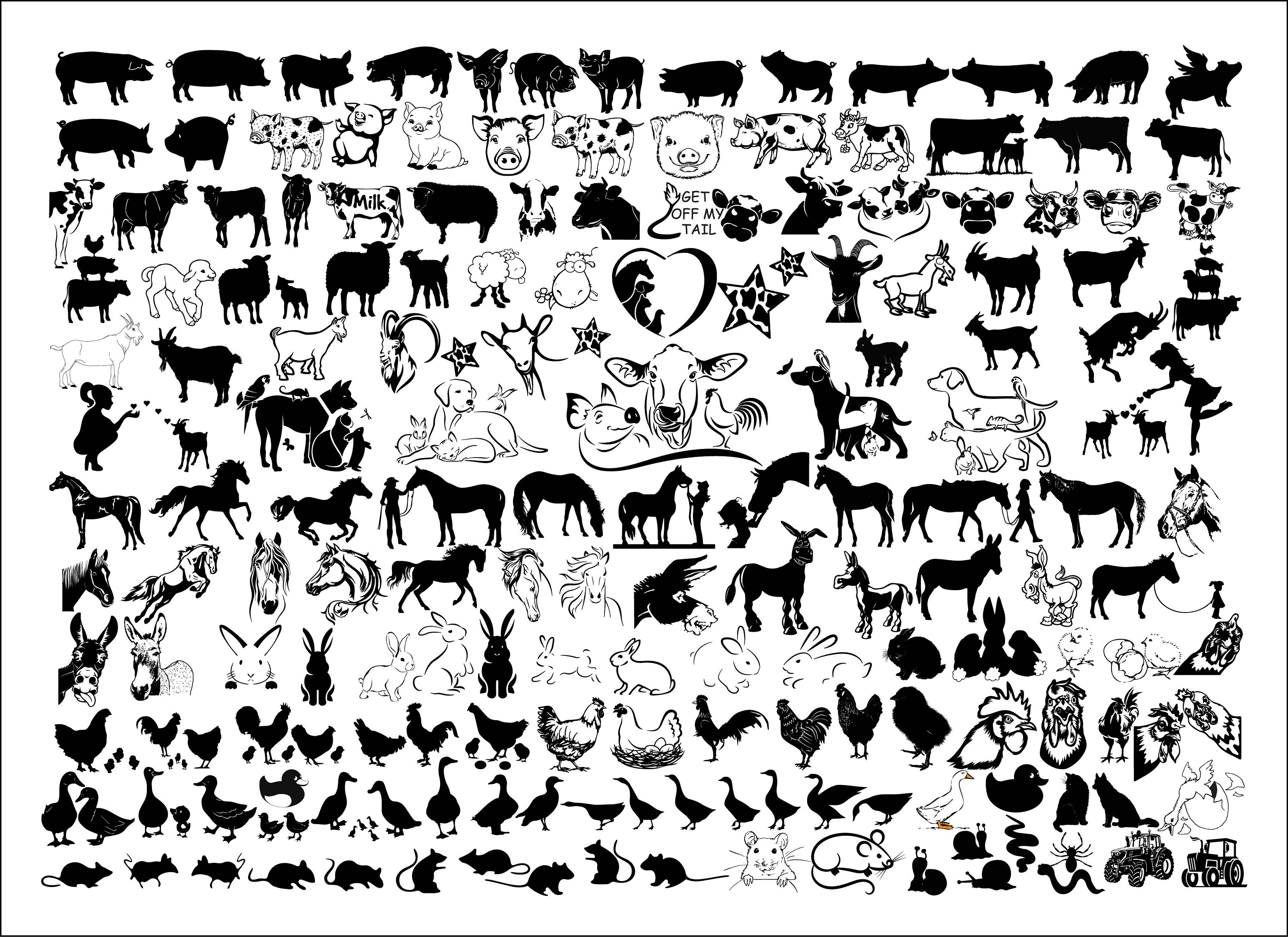 Buy Farm Animal Vectors Online In India - Etsy India Buy Farm Animal Vectors Online In India - Etsy India