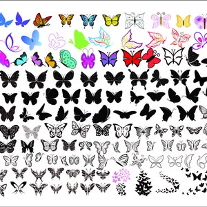 Papillon svg bundle,Butterfly Clipart,Butterfly Svg cut files for Cricut,Butterfly Silhouette, Butterfly Vinyl,Butterfly SVG, png, eps, dxf