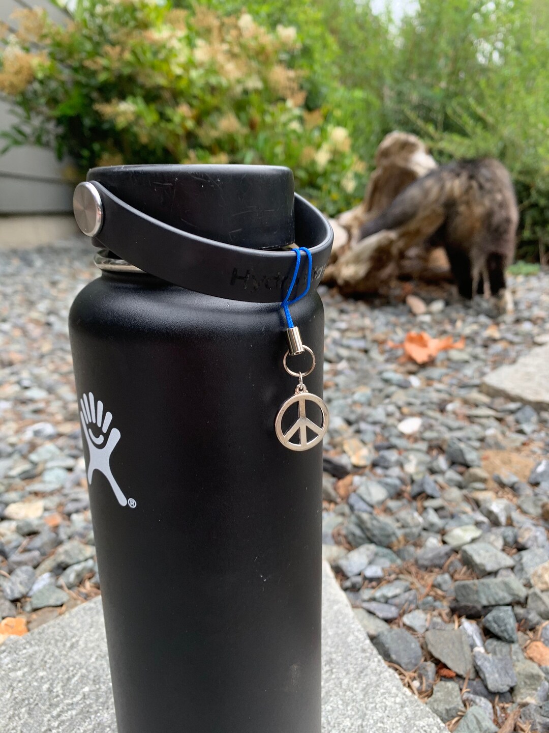 Peace Sign Key Chain - Etsy