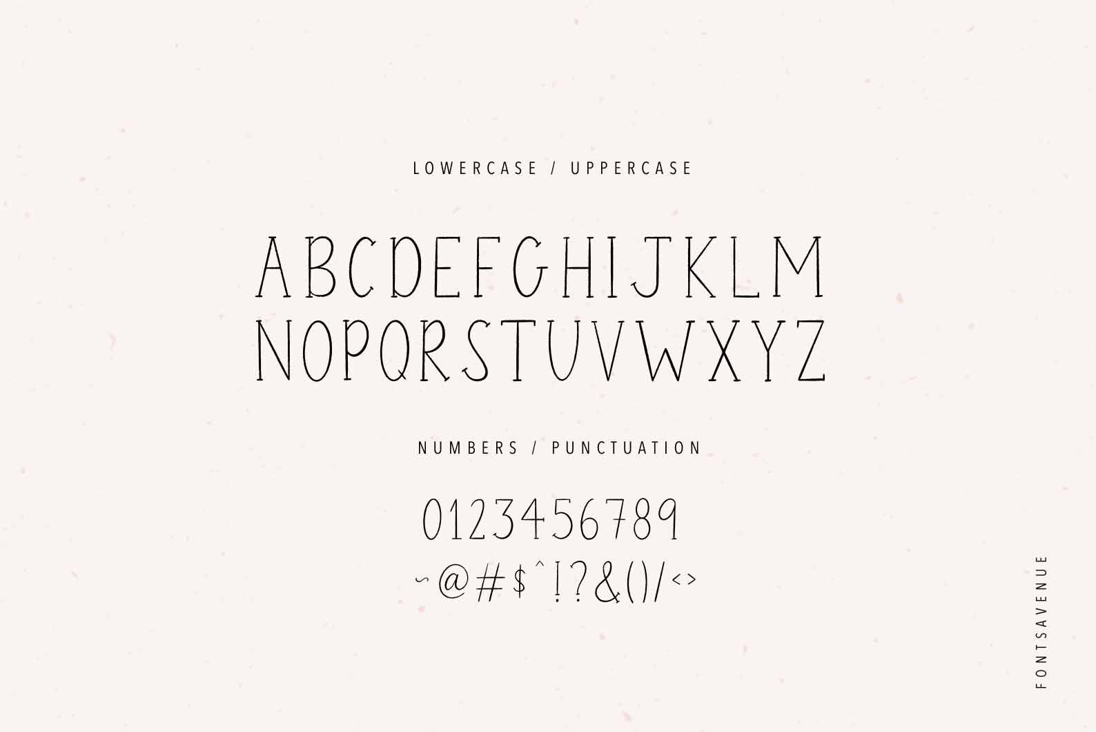 Cottage Font | Clean Serif Farmhouse Font | Uppercase Handwritten Font ...
