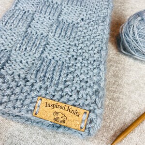 Made in USA Gift For Newborn Girl Baby Shower Gift Vegan Incredibly SOFT Pink Hand Knit Baby Blanket Baby Photo Prop Gift Box Included