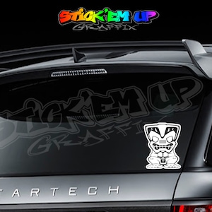Tiki  Window Decal car stickers