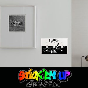 Lumos Nox 3 gang light switch plate