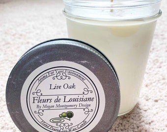 Hand Poured Soy Wax Candles made  with Cajun Love in Youngsville, Louisiana