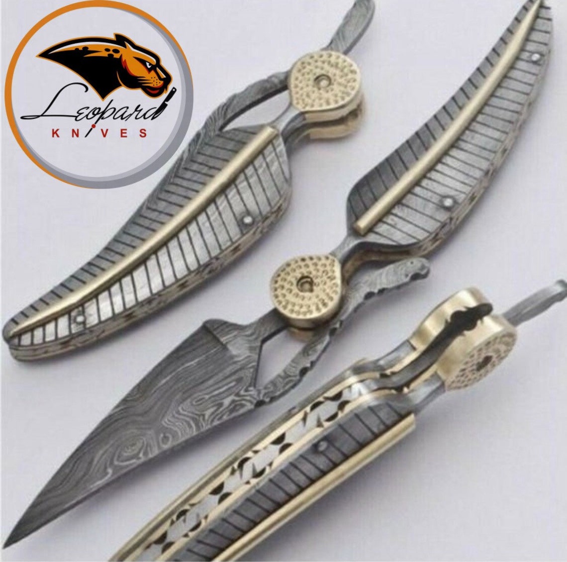 Leaf knife hand made Etsy